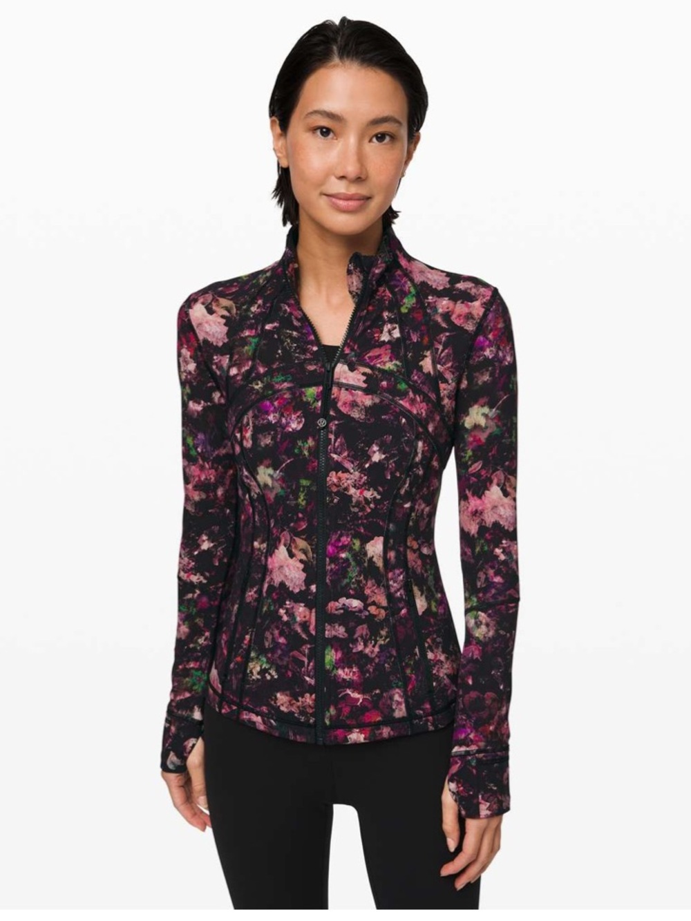 Lululemon Define Jacket Luxtreme Floral Illusion Antique White Multi 6